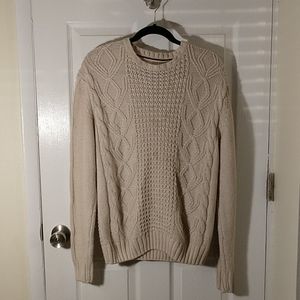 Original Weatherproof Vintage Tan/Cream Sweater